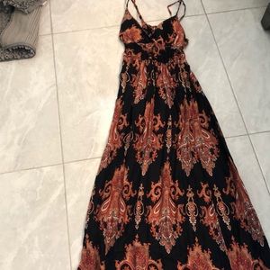 Long maxi dress